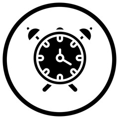 Alarm Vector Icon Design Illustration