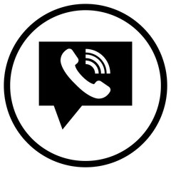 Contact us Vector Icon Design Illustration