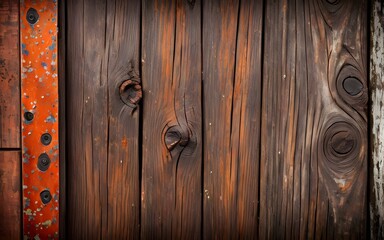 Old wooden plank texture background, 8K resolution.