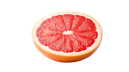a grapefruit on the transparent background