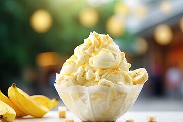 Banana ice cream