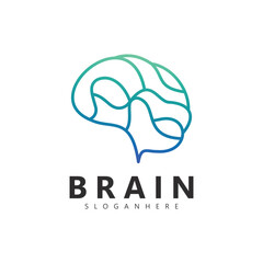 Brain Logo. Psychology Logo Design Inspiration