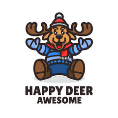 Happy Deer Logo