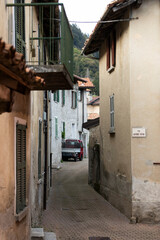 Fototapeta na wymiar Amazing and beautiful little towns of north italy