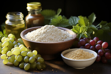 Form of magnesium combined with the amino acid glycine, commonly used as a dietary supplement to support various bodily functions