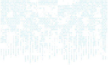 Fotobehang Digital png illustration of blue grid repeated on transparent background © vectorfusionart