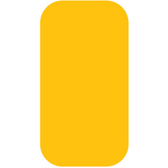 Digital png illustration of yellow label on transparent background