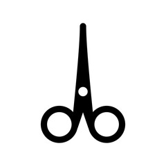 Surgical scissors icon