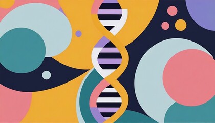 pop DNA illustration kitsch