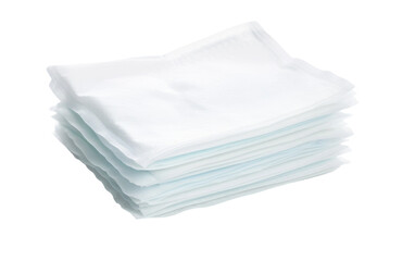 Delicate Textures and Soothing Qualities of Baby Wipes Isolated on a Transparent Background PNG. - obrazy, fototapety, plakaty