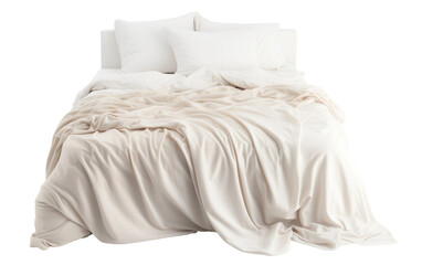 Capturing the Essence of the Duvet Cover in a Photo Isolated on a Transparent Background PNG.