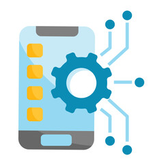 Fototapeta premium Digital Icon