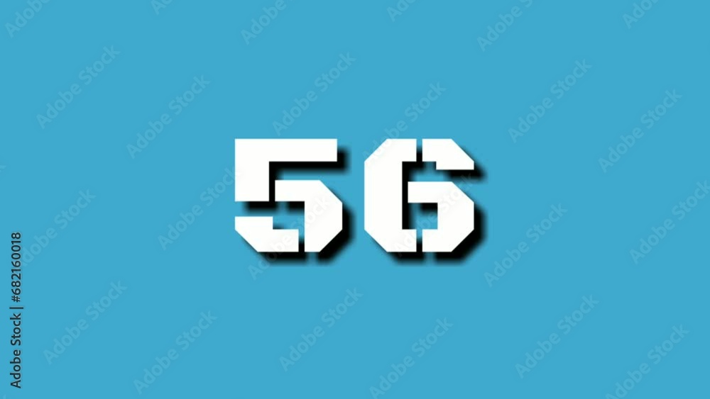 Poster countdown cartoon number 60 sixty to one 1 motion graphics animation on blue background. one minute 