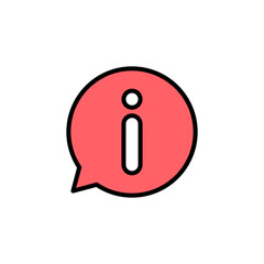 Information sign icon set  illustration. about us sign and symbol. question mark icon