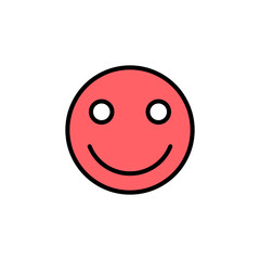 smile icon set illustration. smile emoticon icon. feedback sign and symbol