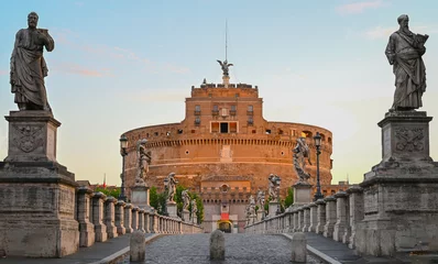 Stof per meter Roma, Castel Sant'Angelo, Italia © Sébastien