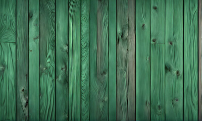 Green wooden planks background. Wood green texture background.