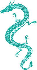 chinese new year dragon illustration