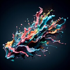 Download Stunning Abstract Backgrounds, Painted Backdrops, Ink Masterpieces, Multi-Colored Palettes, Liquid Inspirations, Vibrant Colors, Serene Waves, Drops of Artistry, and Dark Elegance