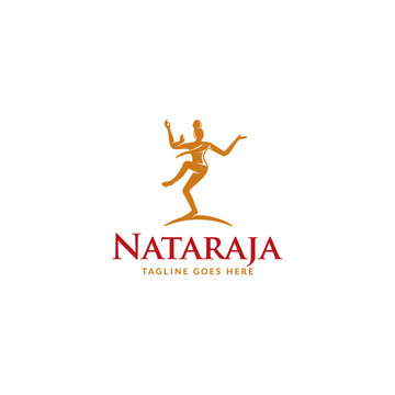 Nataraja logo or icon design