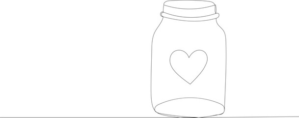 can of coffee line drawing, sketch vector