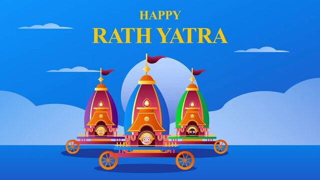 Ratha Jatra, the Festival of Chariots of Lord Jagannatha is celebrated every year in India. Greetings and best wishes to all.
Happy Rath Yatra! 