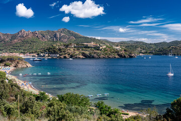 Fototapeta na wymiar Isola d'Elba, baia di Naregno