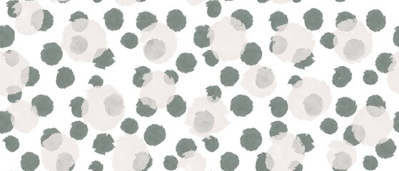 Seamless abstract textured pattern. Simple background black, pink and white texture. Digital brush strokes background. Dots. Designed for textile fabrics, wrapping paper, background, wallpaper, cover.