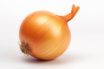 Onion with a white background image or isolate that is easy to use. Ai generate