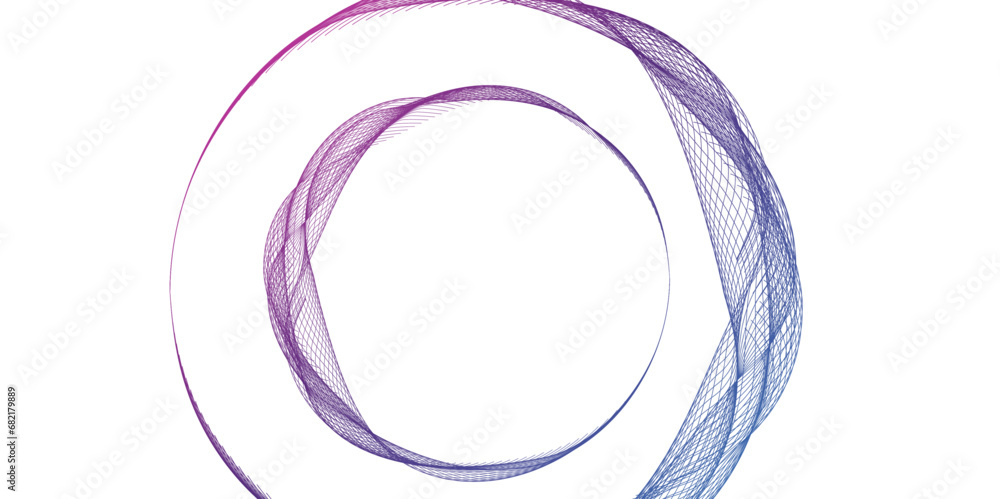 Poster abstract wire gradient mesh. vector illustration rolling hills. network structure surface checkered 