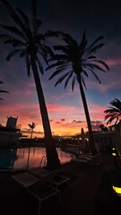 sunset at the beach © Luis