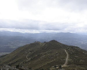 Peak at Mirador de San Fins - The Sony RX100 captures the subdued beauty of the horizon and low...