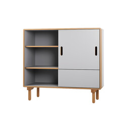 Dressing cabinet with drawers on transparent background, white background, isolated, cabinet illustration