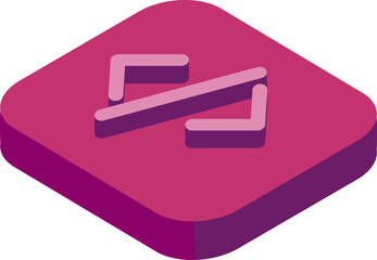 3D HTML icon