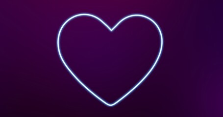 BLUE HEART NEON RETRO SIGN 8K ILLUSTRATION.
MIX OF PURPLE AND BLUE COLORS ABSTRACT  BACKGROUND WITH HEART NEON RETRO SIGN
BABY BOY.