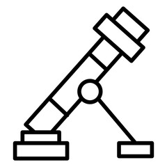 Army Mortar Icon
