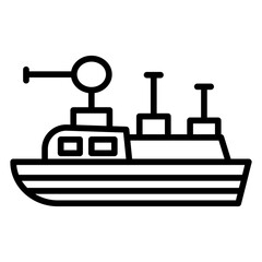 Army Ship Icon