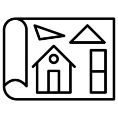 House Plan Icon