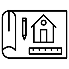 House Plan Icon