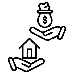 House Payment Icon