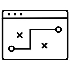 Digital Strategy Icon