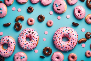 donuts on a plate