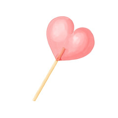 heart shaped lollipop
