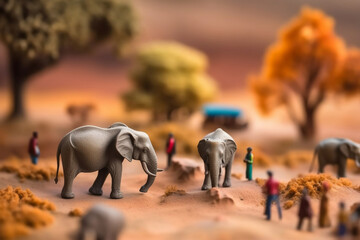 Tilt Shift Miniaturen - Weltreise nach Indien 