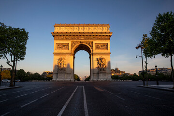 The Ark of Triumph, Paris, France.