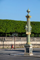 Place de la Concorde, Paris, France during the May 2020 lockdown.