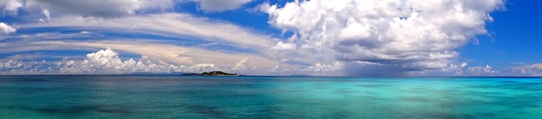 Fototapeta premium Seychelles, Praslin island, Anse Kerlan beach