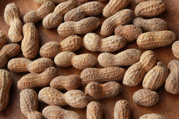 たくさんのピーナツ背景画像