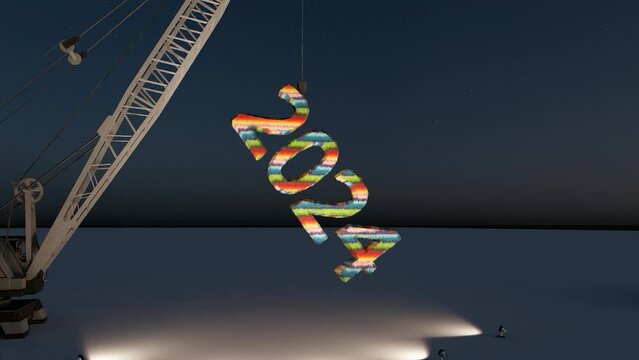 Happy new year 2024 is coming to replace 2023. New Year 2024 is coming with great concept idea.