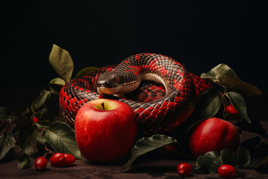 Original Sin, apple and snake
